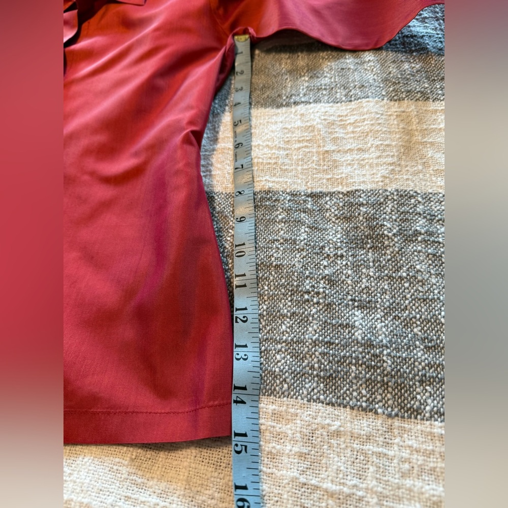 Vtg Express 100% Silk Button Up Shirt Sz 3/4 Red/Orange
Shiny Long Sleeve 90’s - Picture 5 of 11